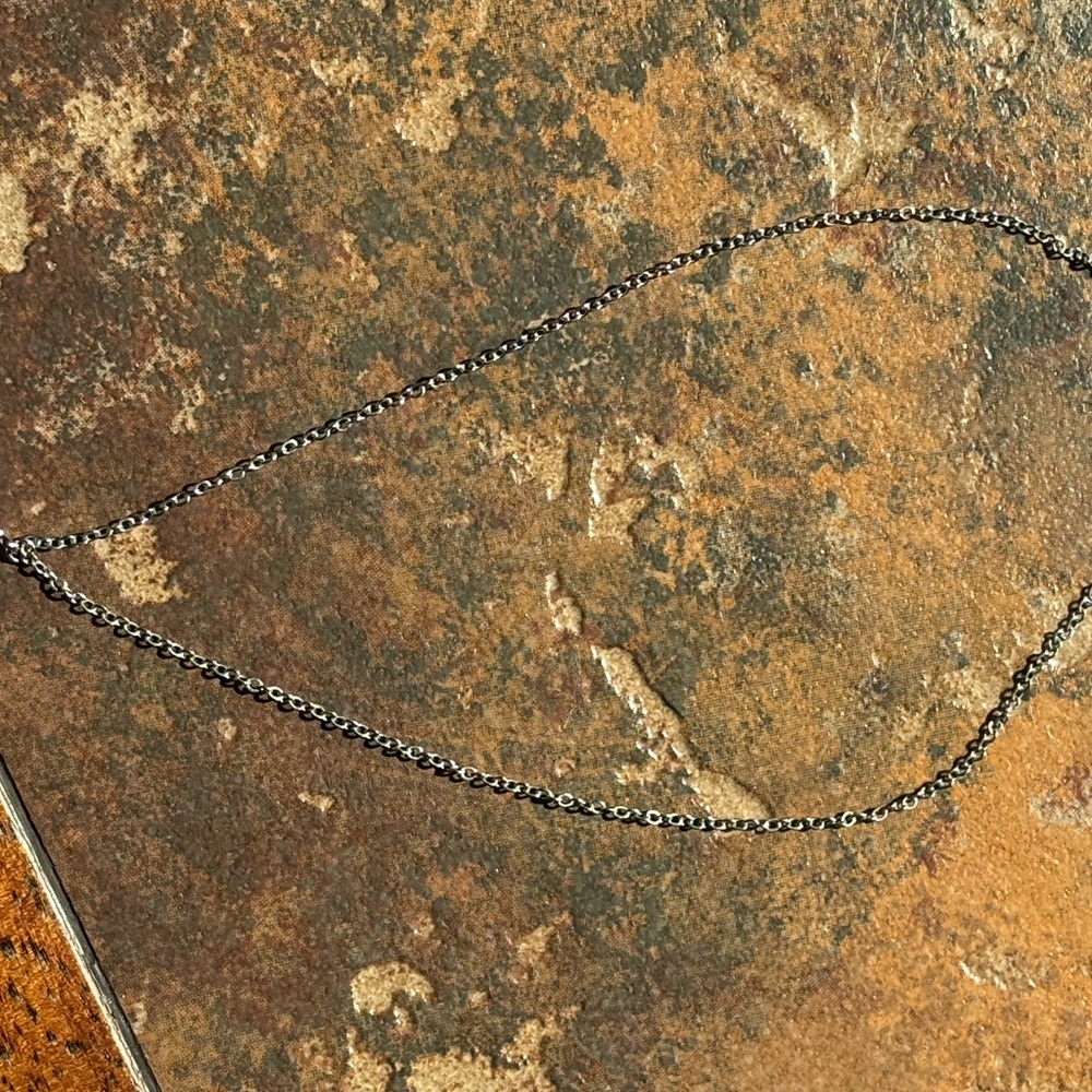 Eiffel Tower Silver Necklace View 3